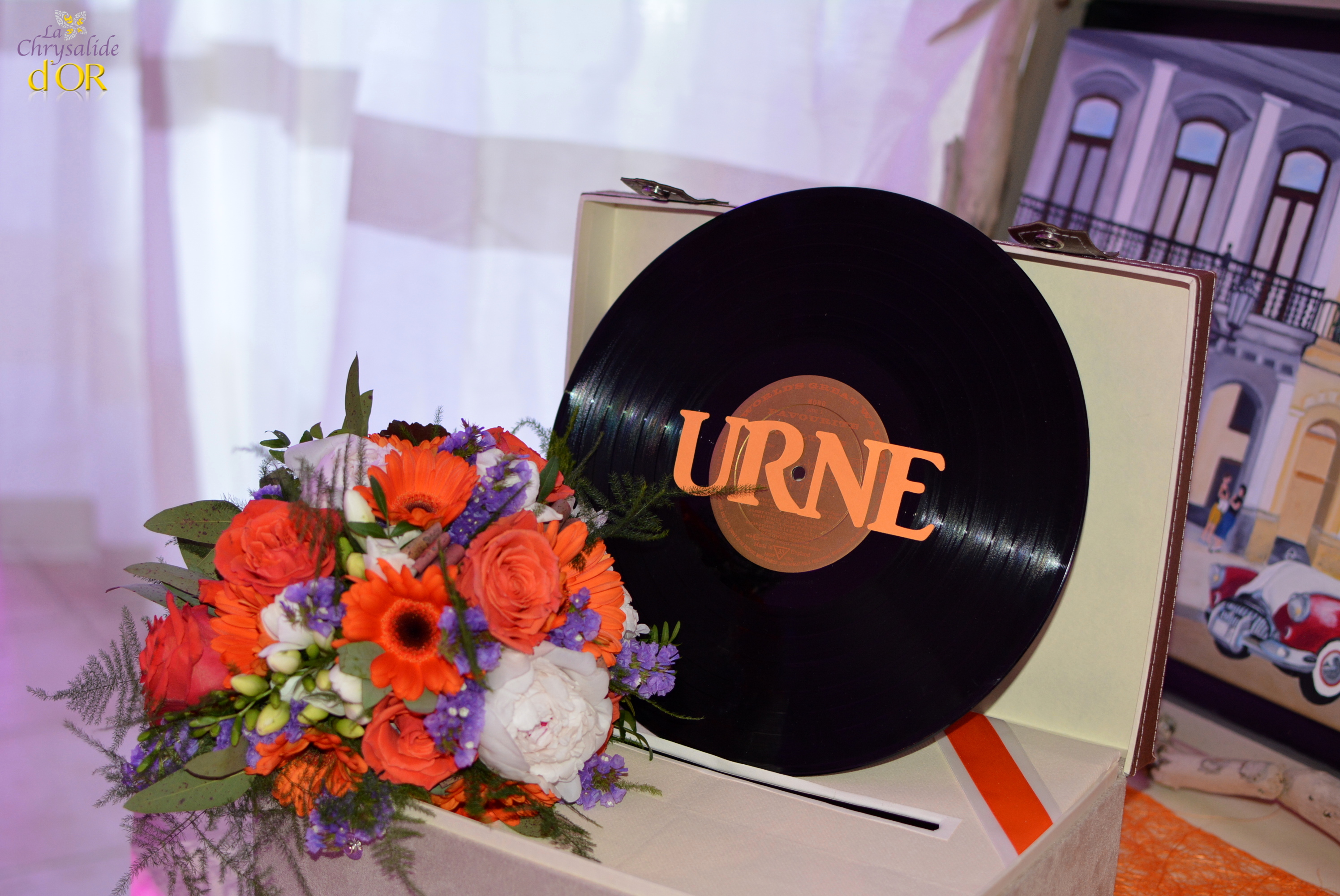 urne mariage musique disco